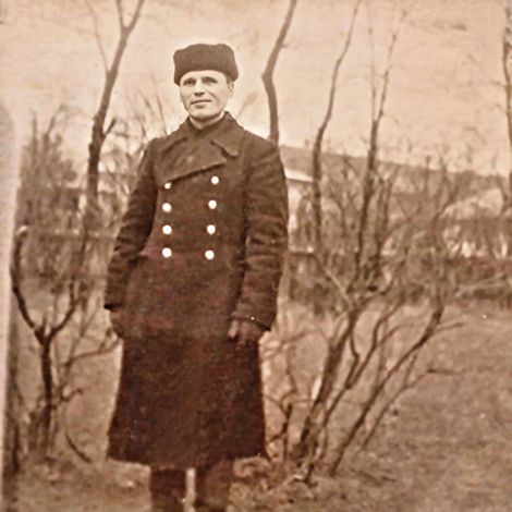 1944 год, П.Г.Чечулин после выписки из госпиталя